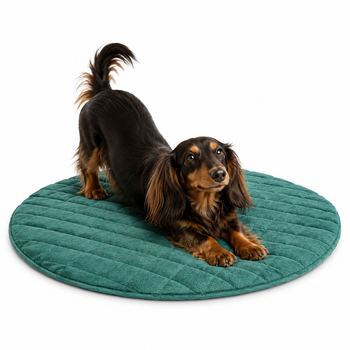 Kocyk Look4dog ME dla psa okrągły z velvetu 70 cm