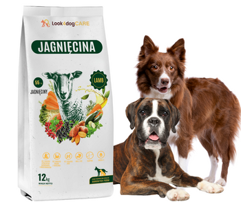Karma Look4dog CARE dla psa z jagnięciną 12 kg, bez zbóż
