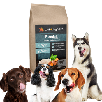 Sucha karma Look4dog CARE Plamiak z batatami 6 kg