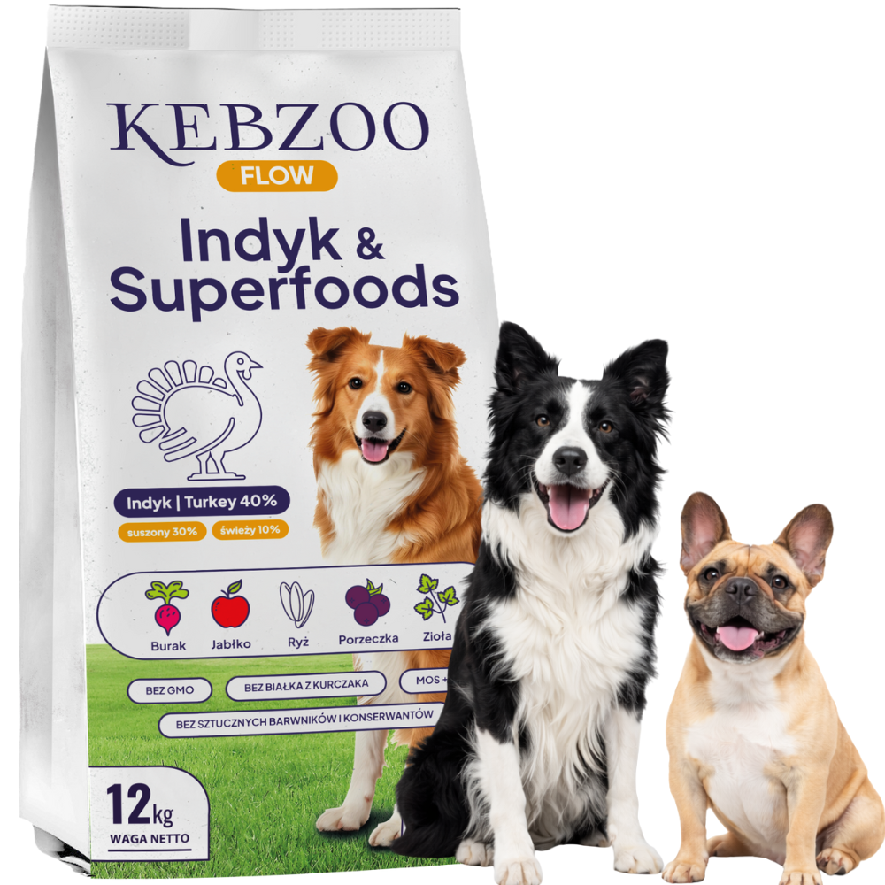 Indyk & Superfoods 12 kg